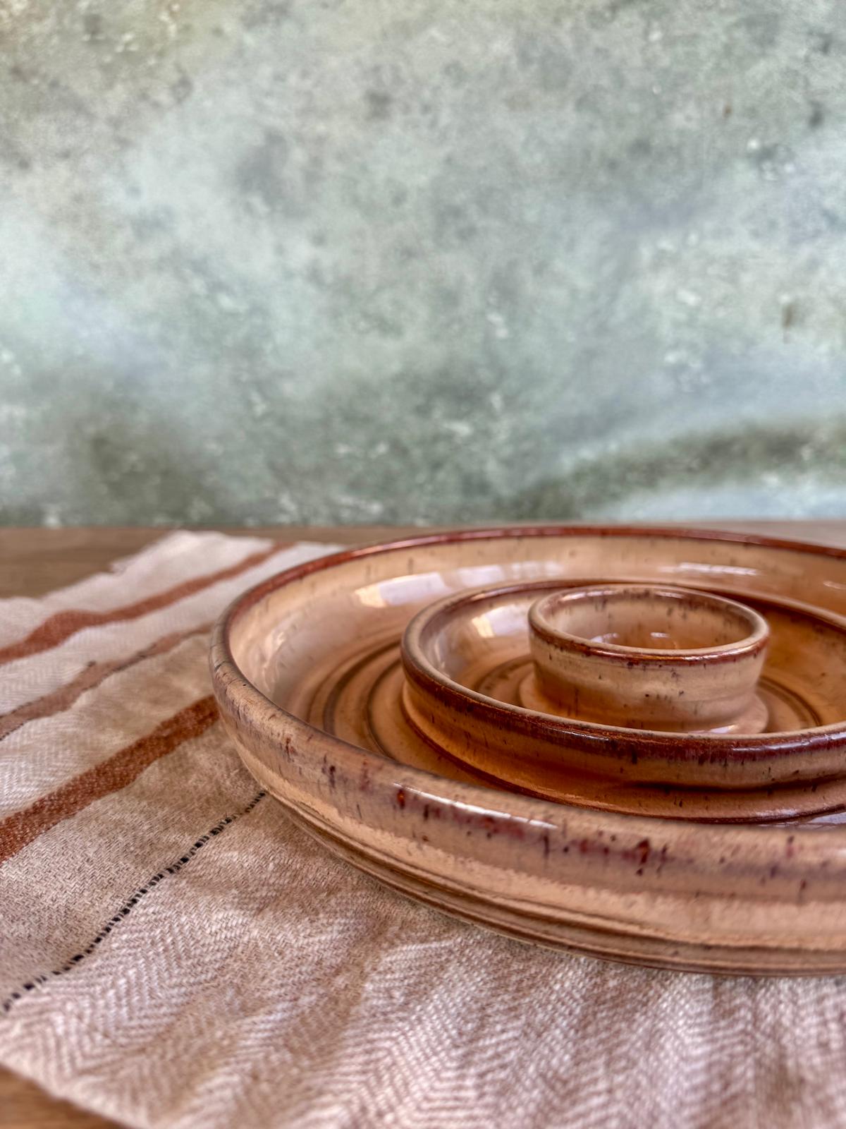 Tapas 3 secties deep nude