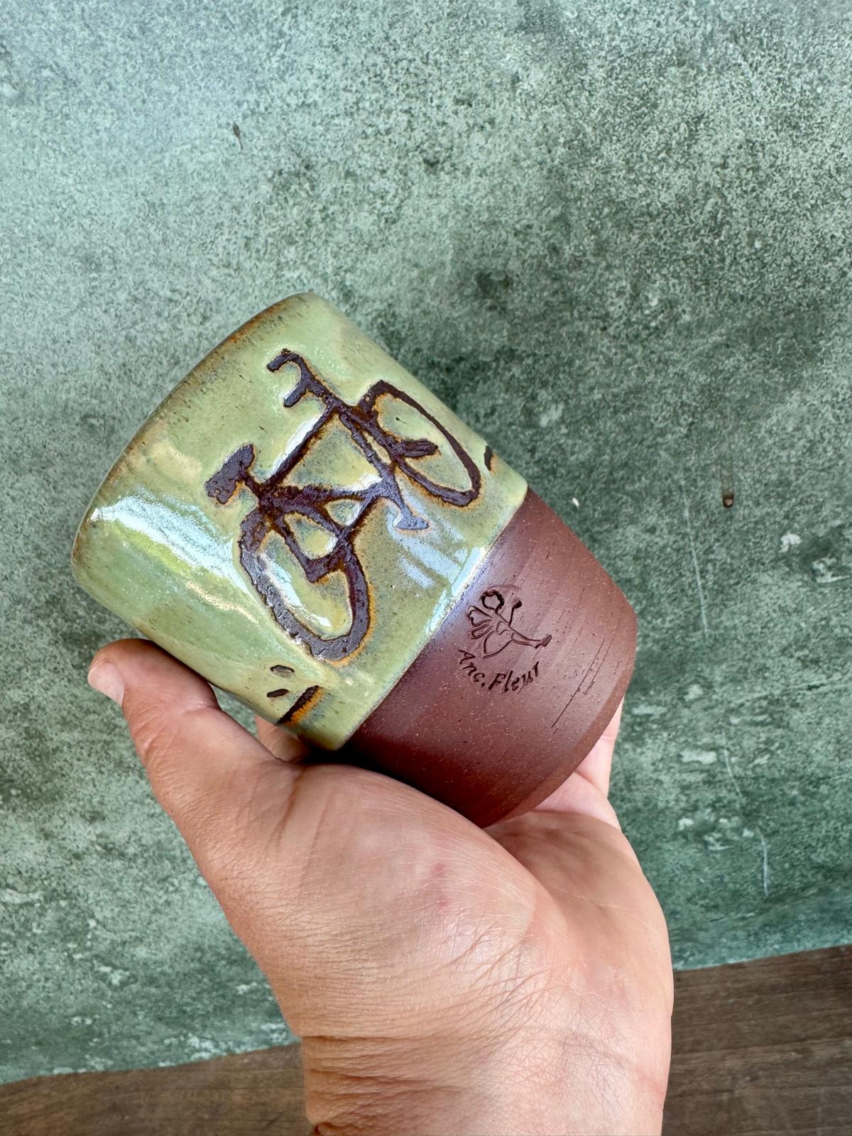 Fietstassen mosgroen