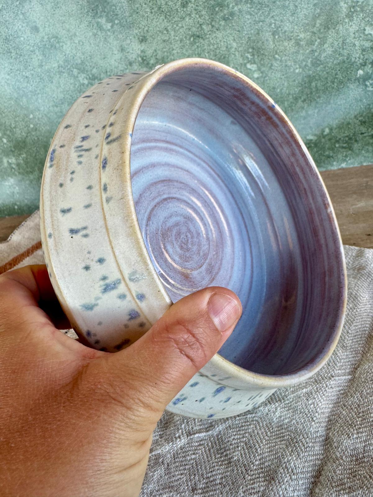 Kom speckled lavendel