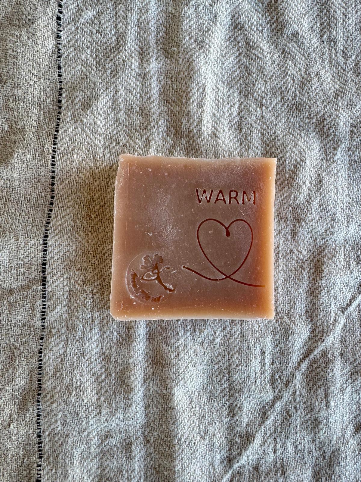 Zeepje roze WARM HART