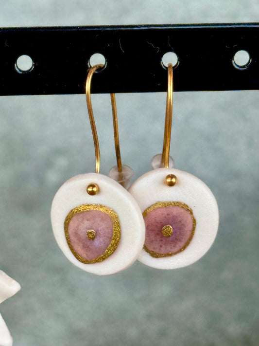 Oorring porselein cirkel