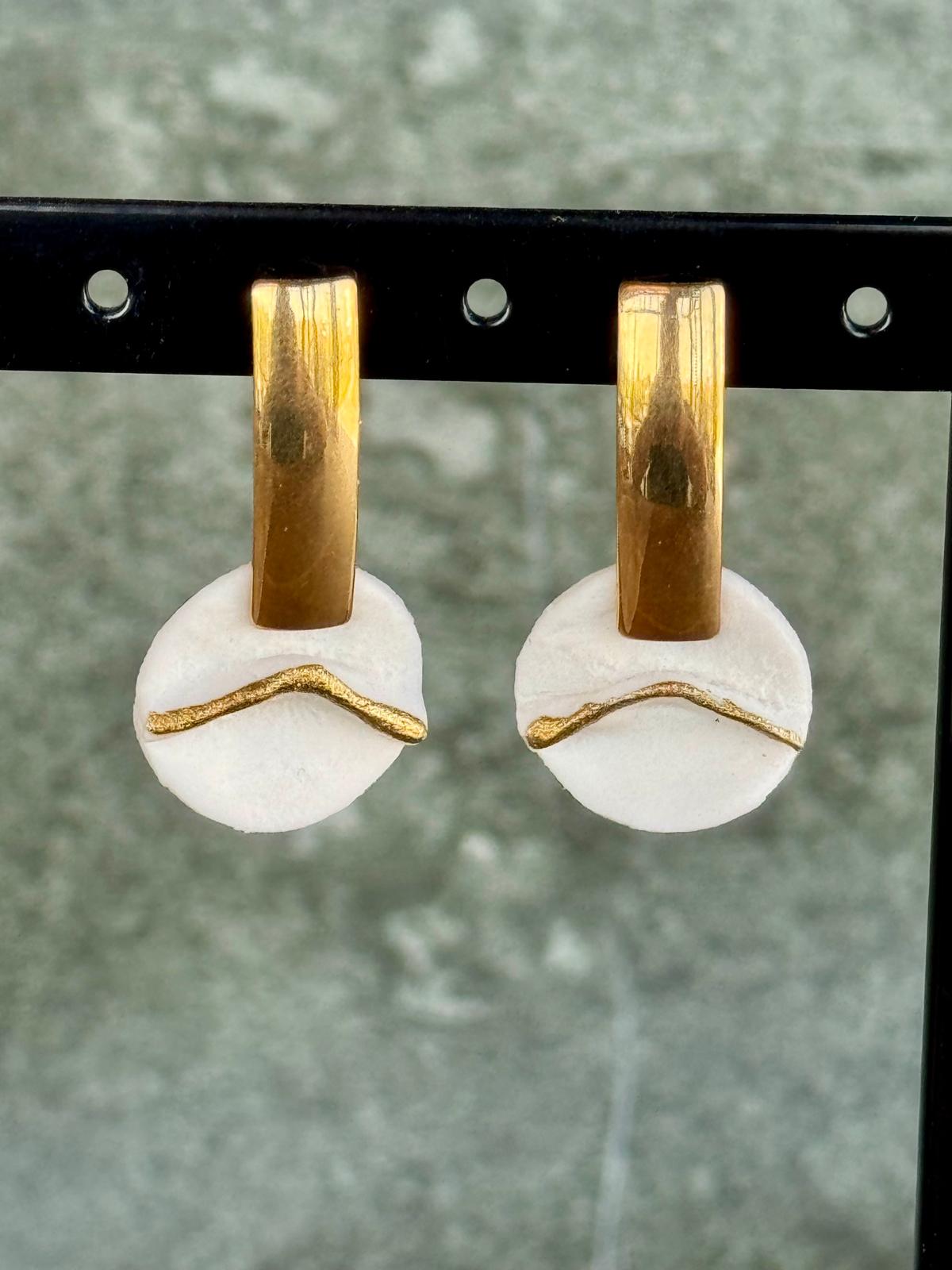 Oorring porselein cirkel