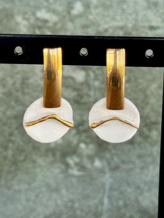 Oorring porselein cirkel