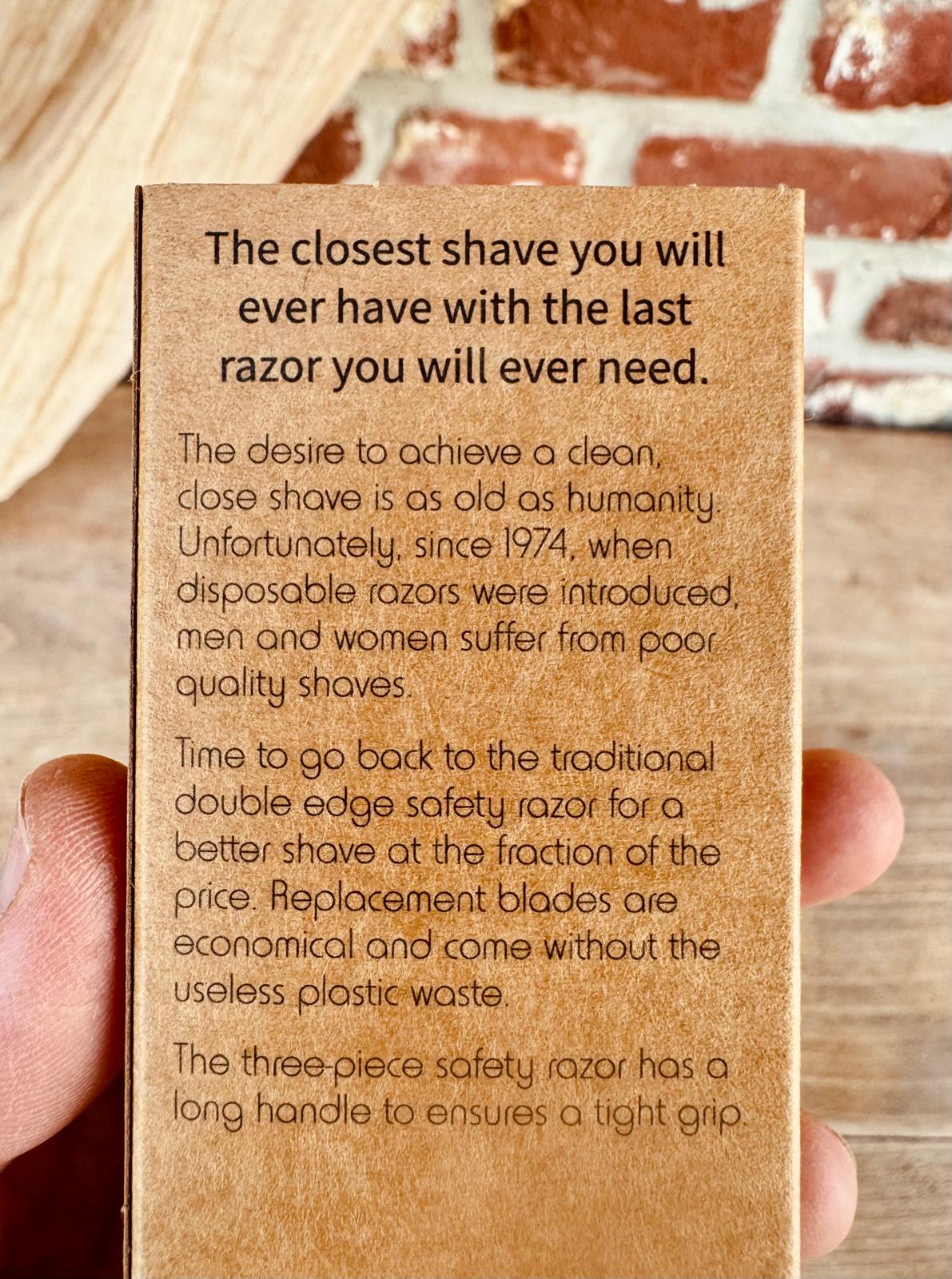 Scheermes met staandertje